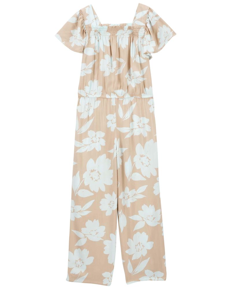 Combinaison En Jersey Fleuri Carter's - Beige