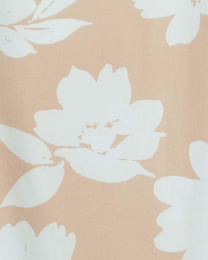 Mono de punto floral de Carter's - Beige