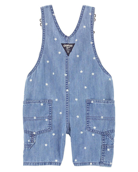 Salopette Short À Imprimé Étoiles OshKosh - Bleu