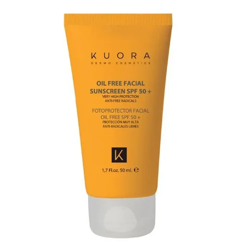 Kuora Écran Solaire Visage Oil-Free SPF50+ - 50ml