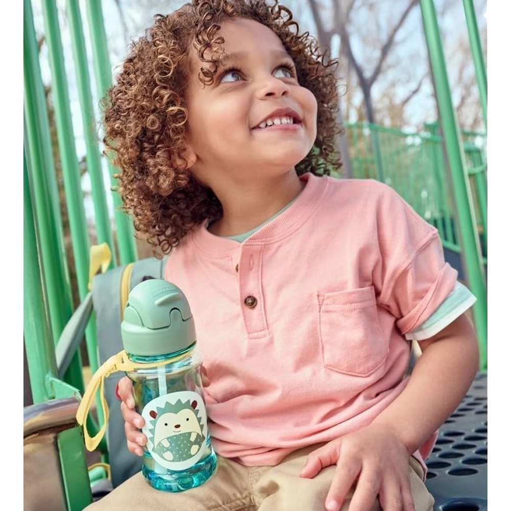 Skip Hop Gourde à Paille Zoo 355ml - Hérisson