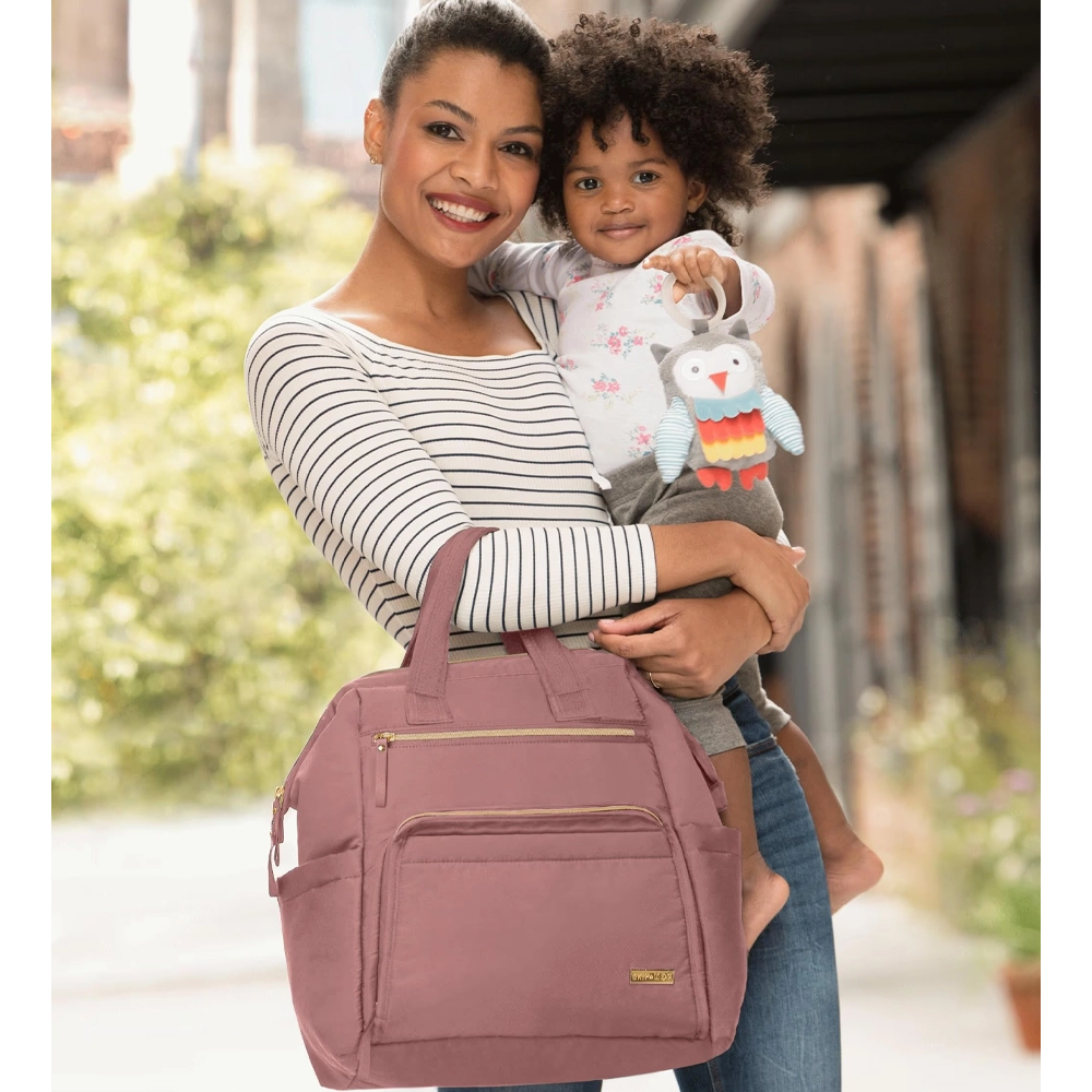 Skip Hop Sac À Langer Grand Ouvert Mainframe - Rose