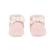 Chaussons Bébé en Coton Crocheté Carter's - Rose