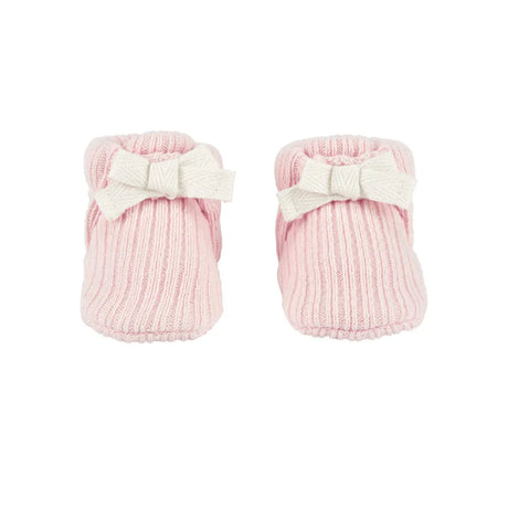 Chaussons Bébé en Coton Crocheté Carter's - Rose