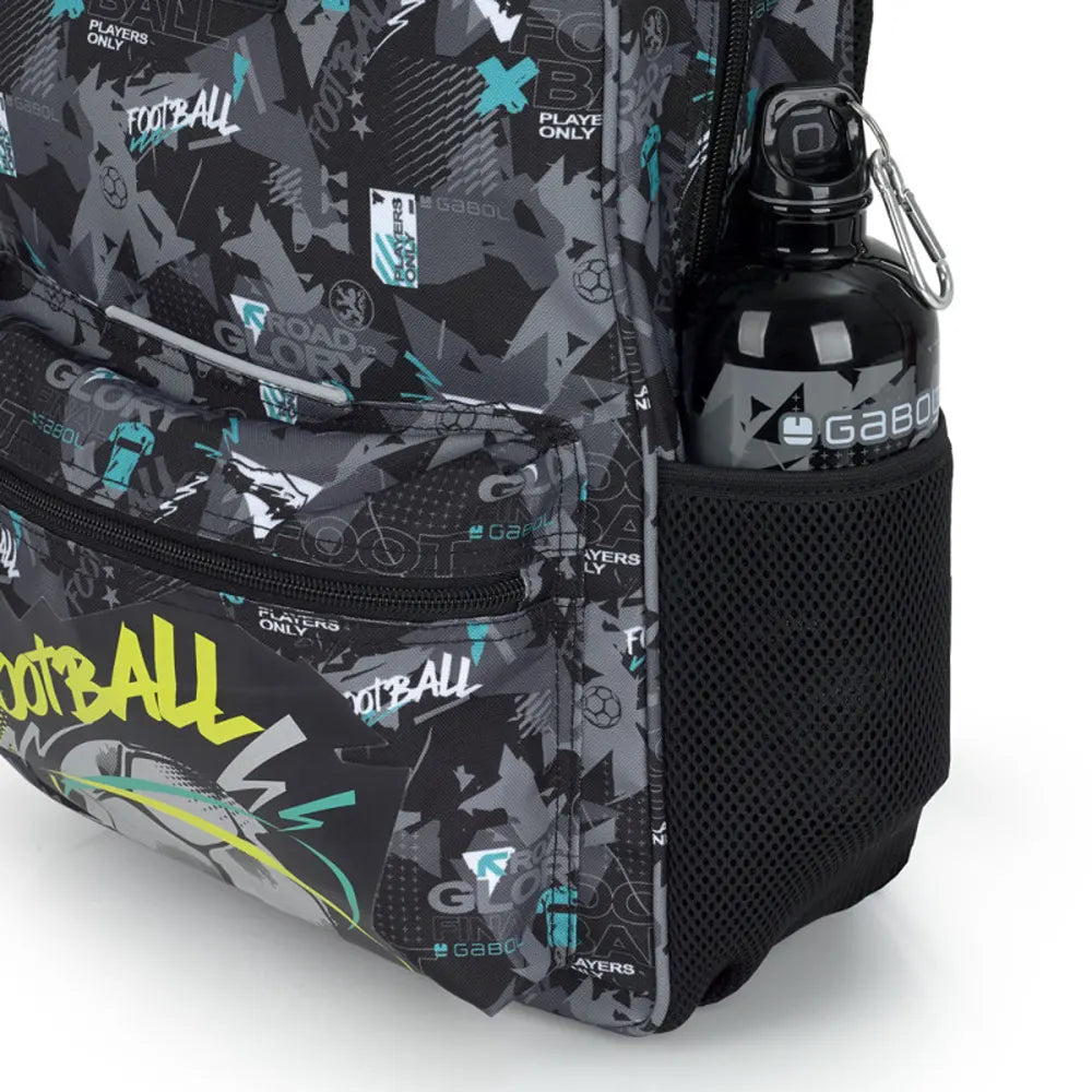 Gabol SCORE – Bouteille Enfant en Acier Inoxydable 600ml