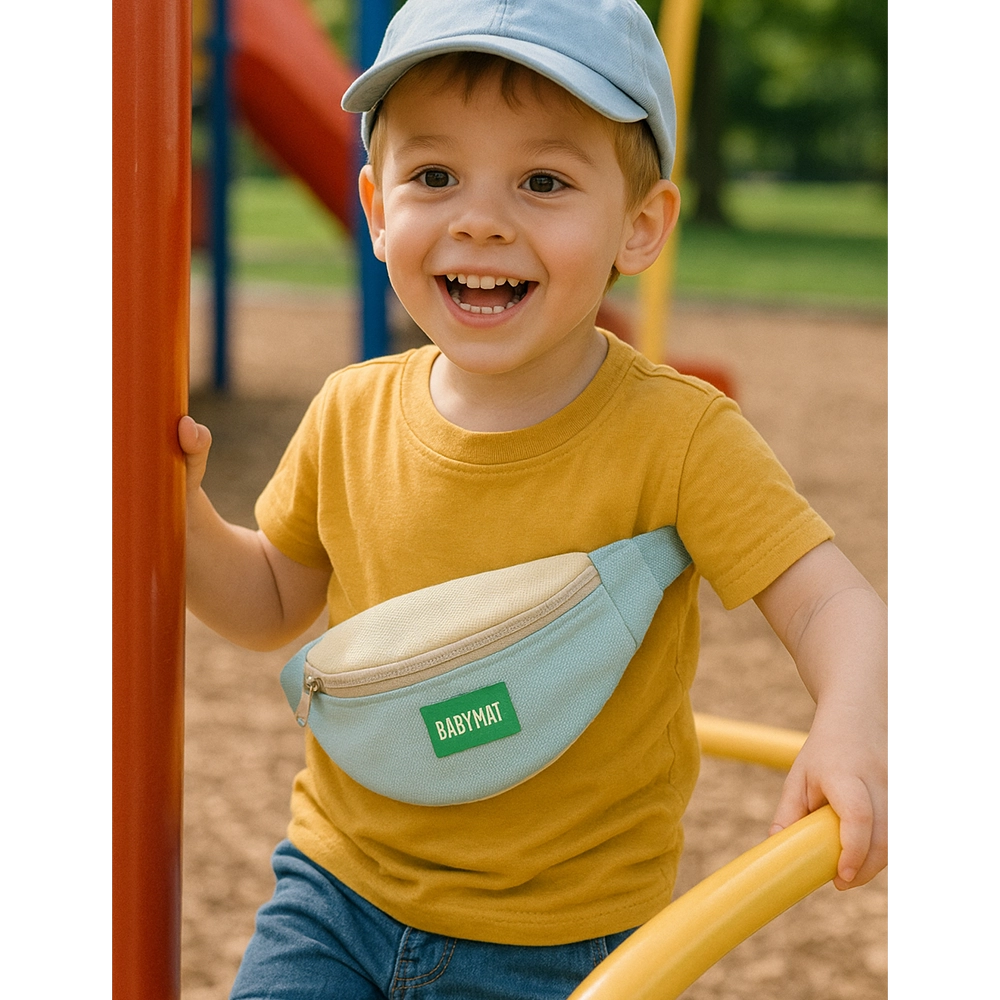 Mini Banane Babymat - Bleue