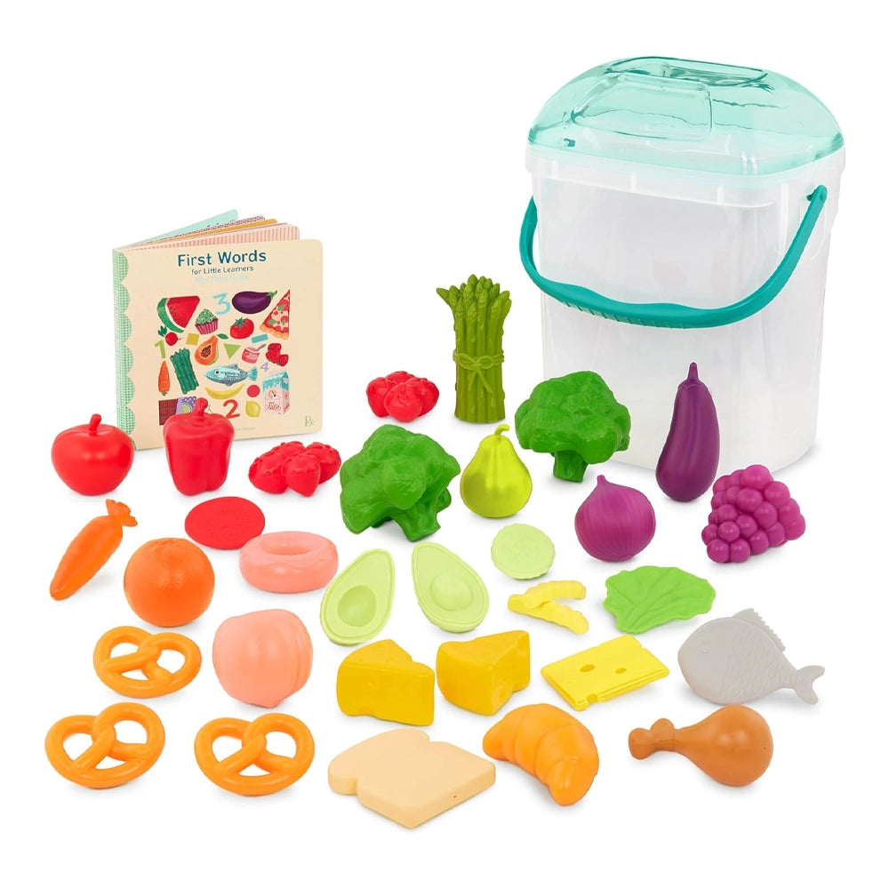 B. Toys Cubo de Comida con Cuaderno de Registro 2A+