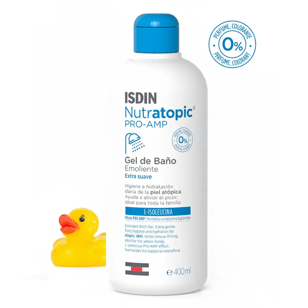 ISDIN – GEL DE BAÑO EMOLIENTE NUTRATOPIC 400ML