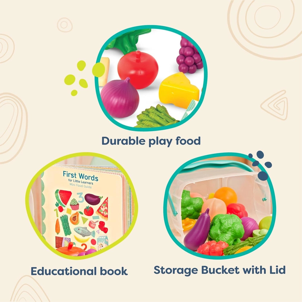 B. Toys Cubo de Comida con Cuaderno de Registro 2A+