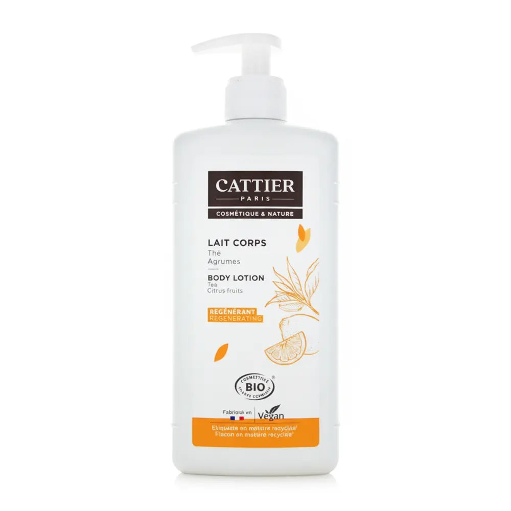 Cattier Regenerating Body Lotion Tea & Citrus - 500ml
