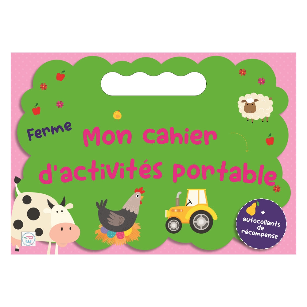 Plume Univers Mon Cahier d'Activités Portable - Ferme