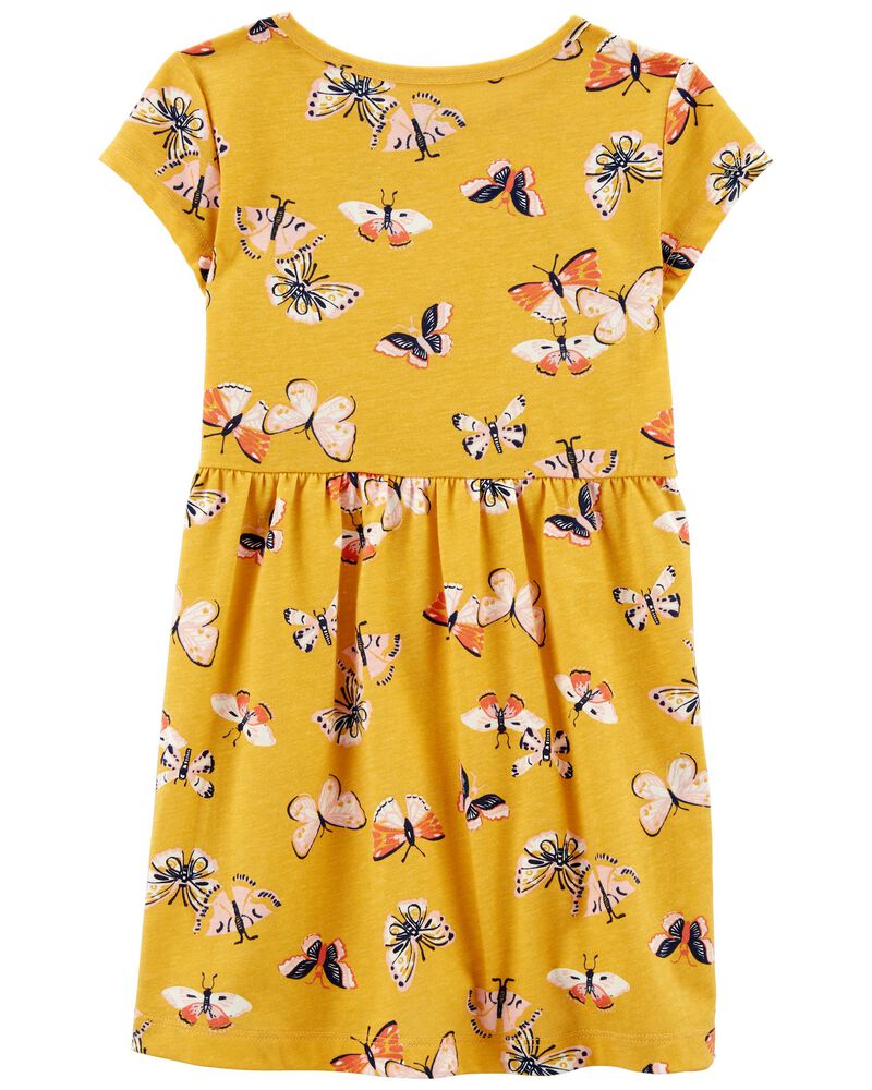 Vestido de jersey de Carter - Mariposa