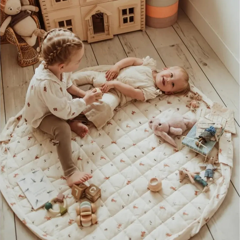 Play&Go Tapis de Jeu Organic Rabbit Lapin - 120cm