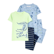 Pyjama 4 pièces alligator garçon - 100% Coton