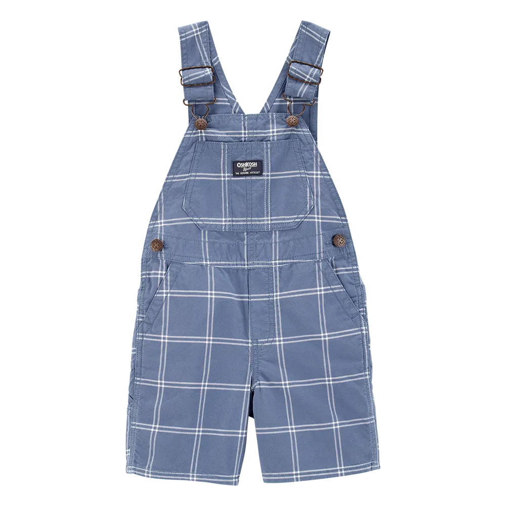 Salopette courte à carreaux garçon - OshKosh