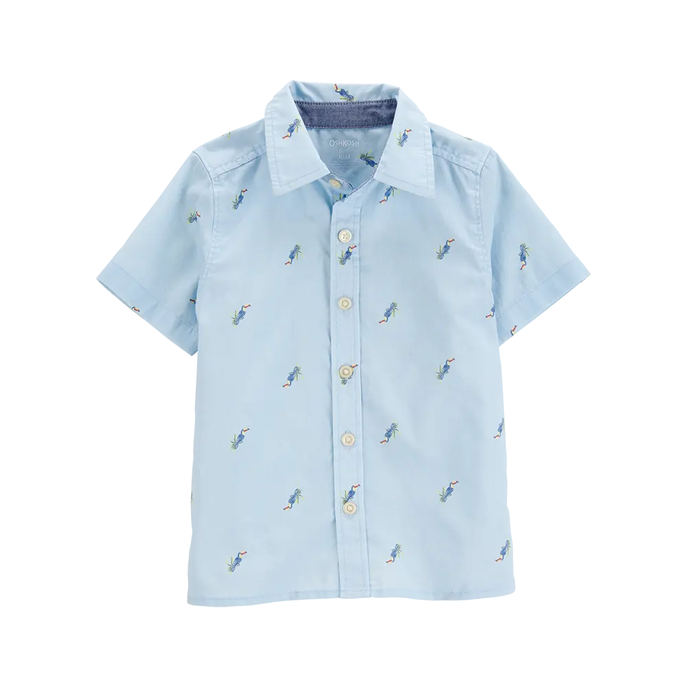 Chemise à imprimé toucan garçon - OshKosh Bleu