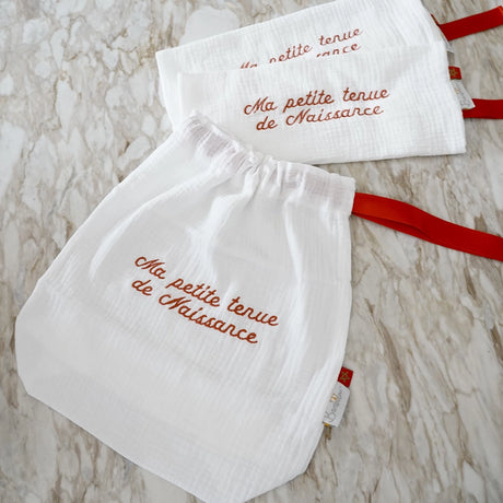 Pochon / Tkimcha Ma Petite Tenue de Naissance - Terracotta