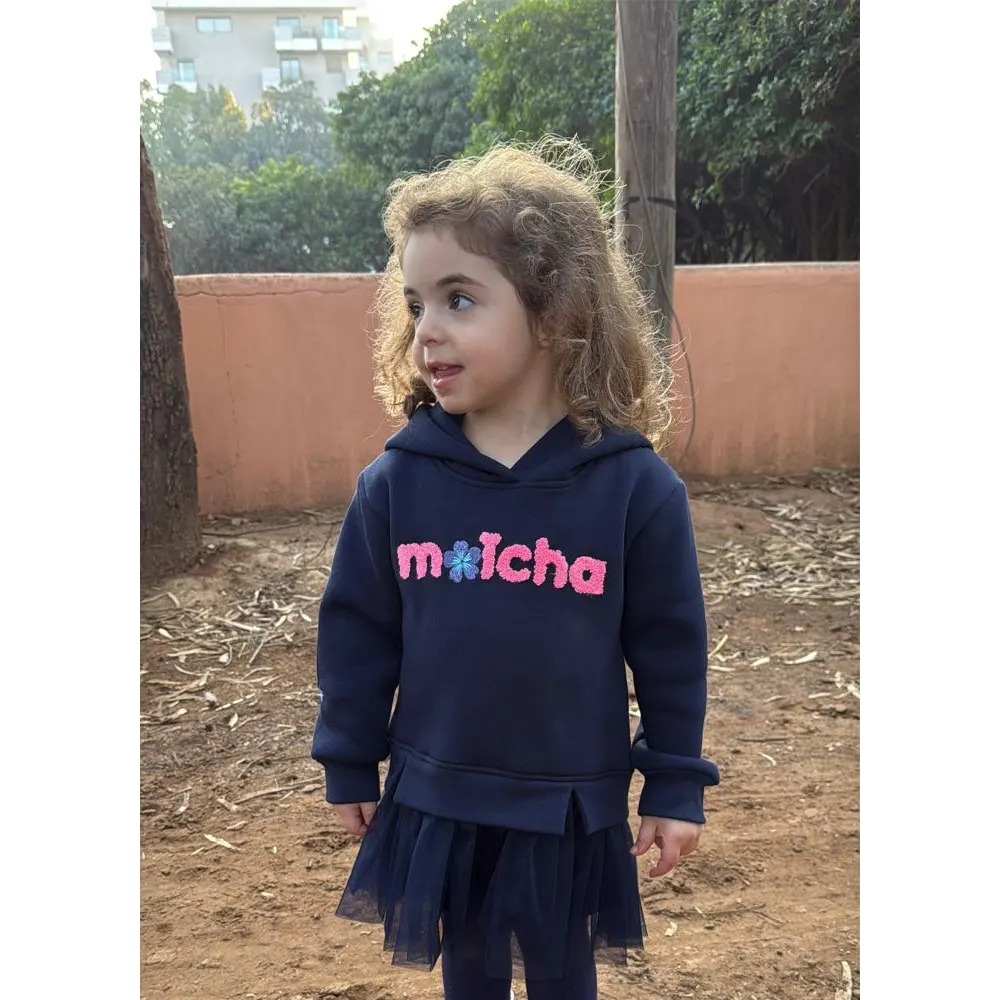 Maïcha Robe a Capuche – Bleu