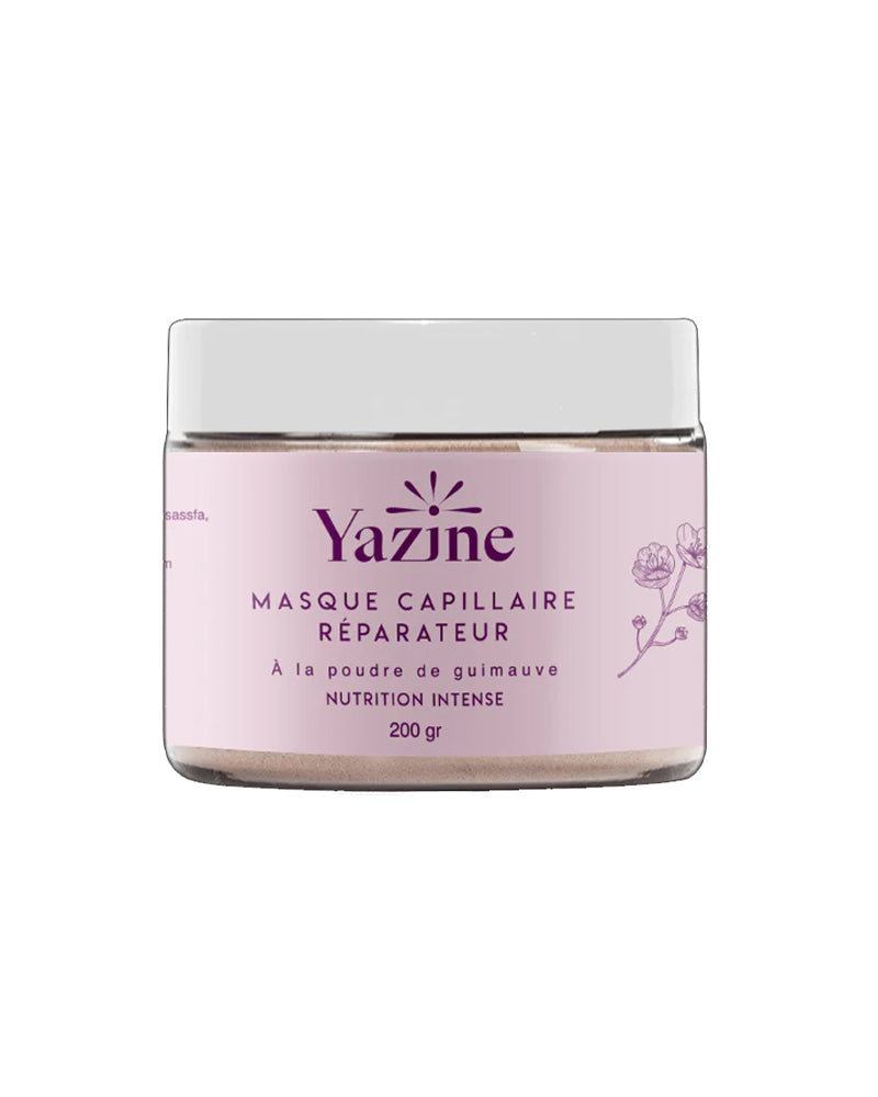 Yazine Masque Capillaire à La Poudre de Guimauve - 200g