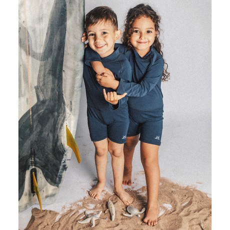Shems Kids Combinaison Anti-UV Dumbo - Bleu Marine