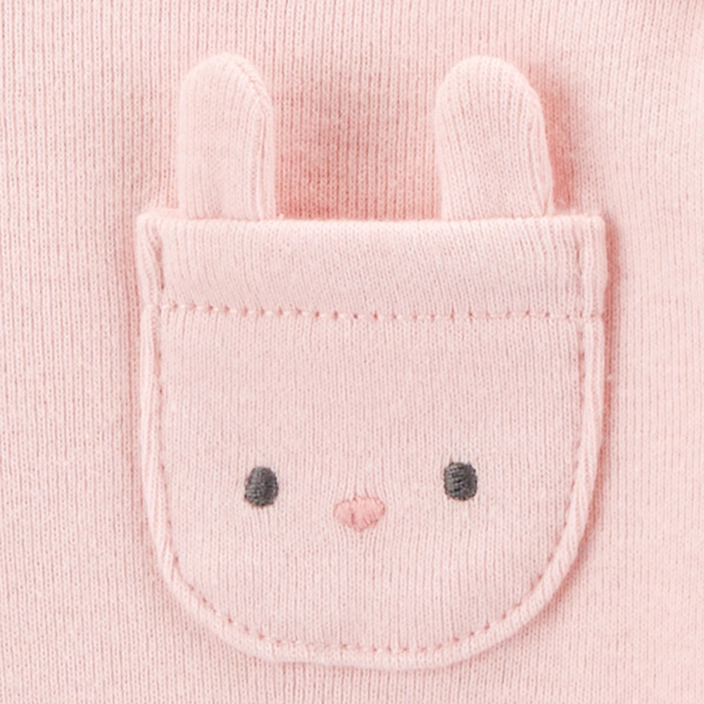 كارترز مجموعة من 4 بوديهات قطنية بأكمام طويلة للبنات