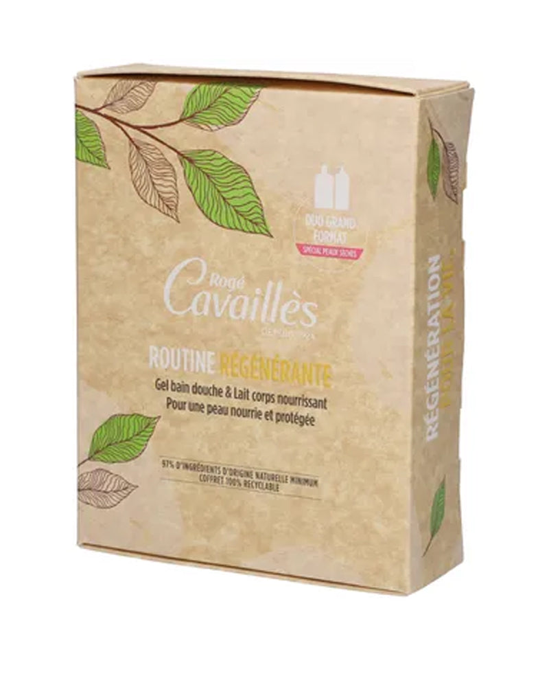 Rogé Cavaillès Coffret Regenerant Gel douche 400ml + Lait