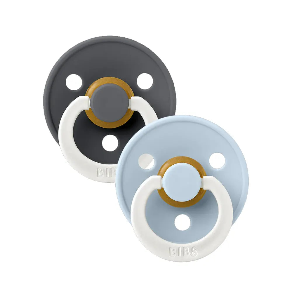 مجموعة بيبسمكونة من لهايتين ليليتين جلو نايت لايت دائري - حديد/أزرق فاتح