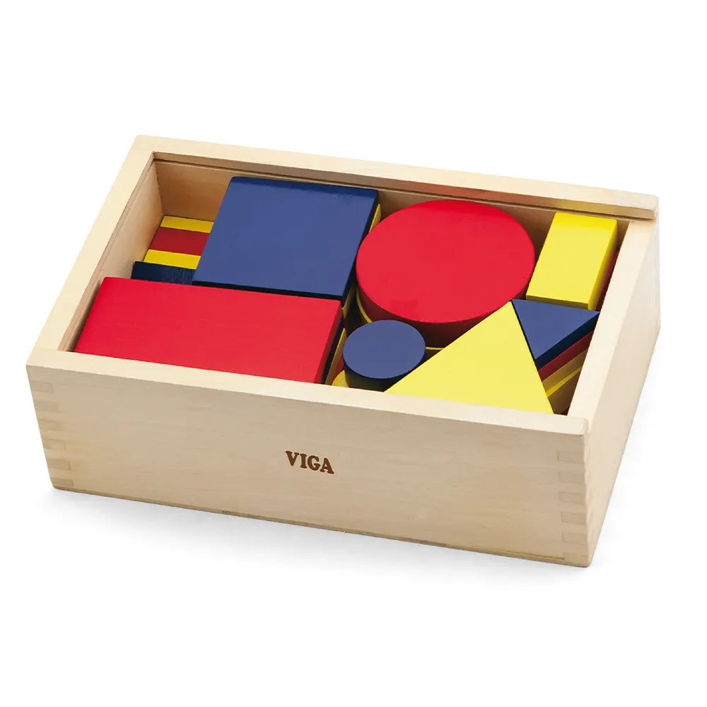 Viga Toys Bloques Lógicos Figuras Geométricas 3A+