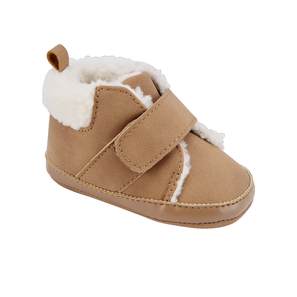 Chaussons en Sherpa Bébé Carter's - Brun