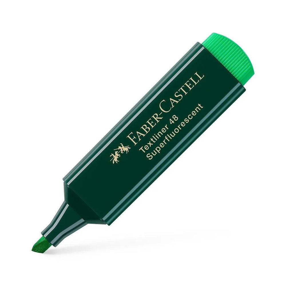Faber-Castell Textliner 48 Fluorescent Highlighter - Green