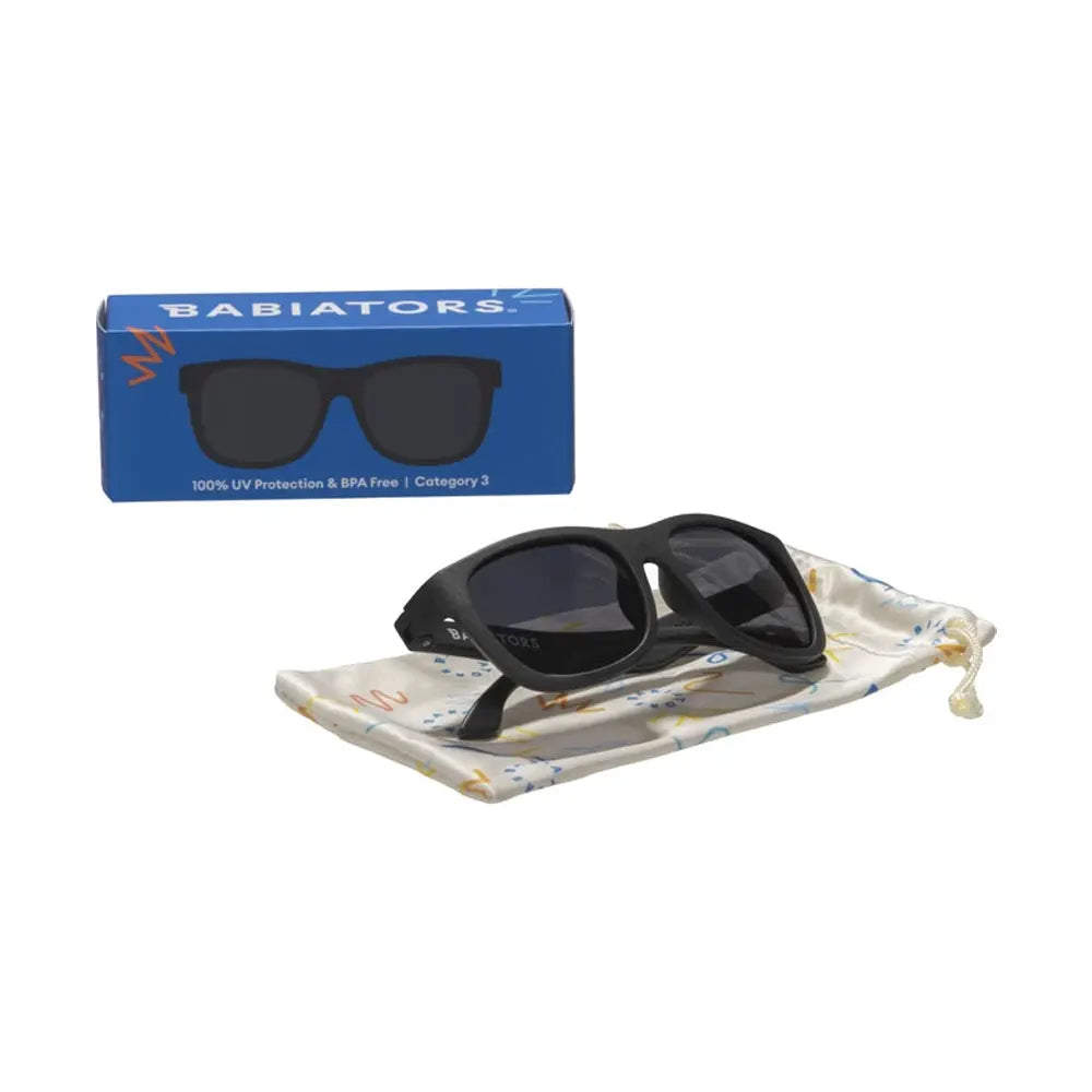 Babiators Gafas de Sol Navigator 0-2 Años - Jet Black