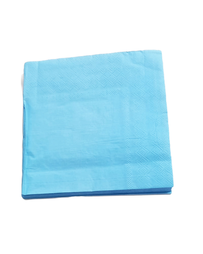 Pack Des Serviettes - Bleu Ciel