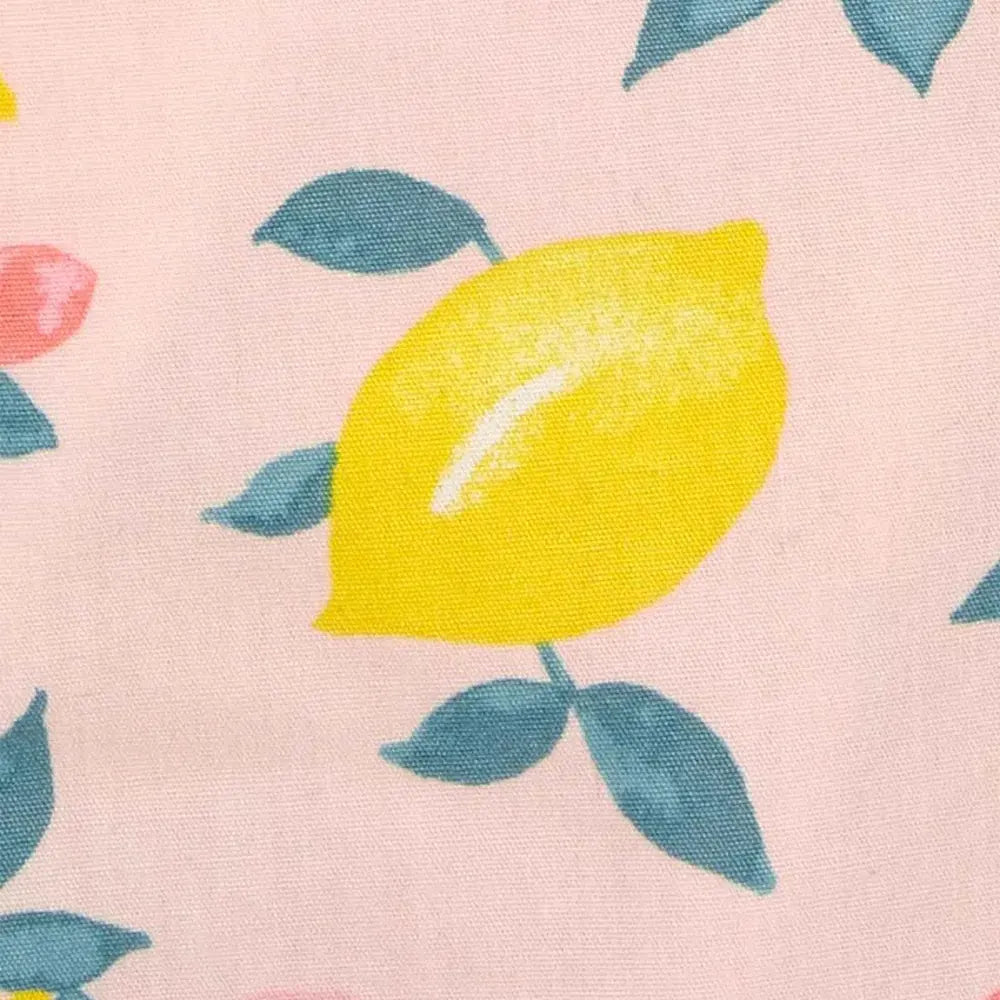 Salopette Short à Imprimé Citron Oshkosh - Rose