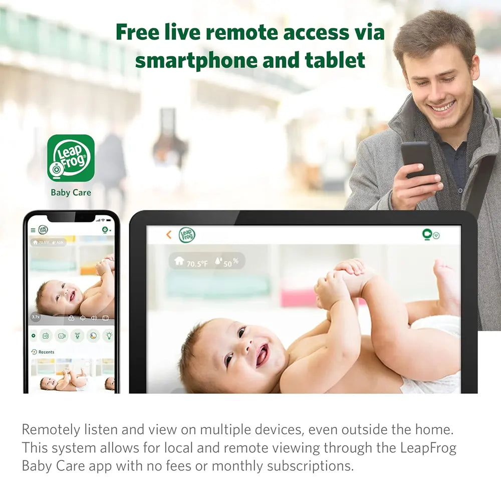 جهاز مراقبة الأطفال LEAP FROG LF925HD بزاوية 360 درجة