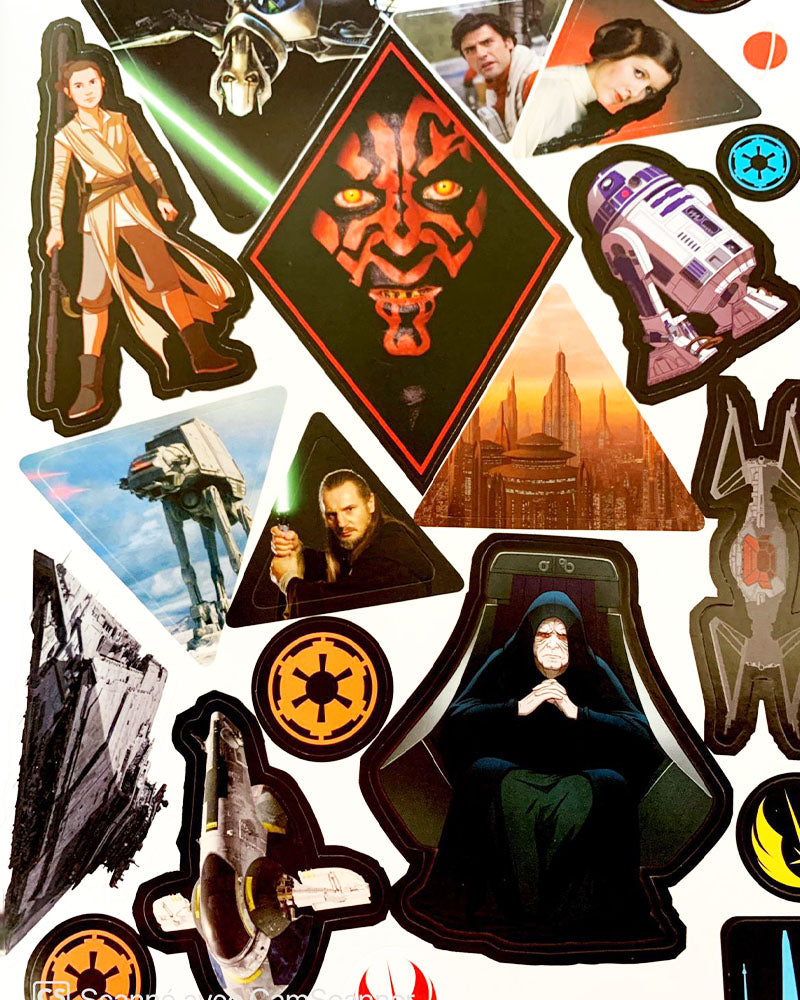 دفتر الملصقات النهائي - حرب النجوم