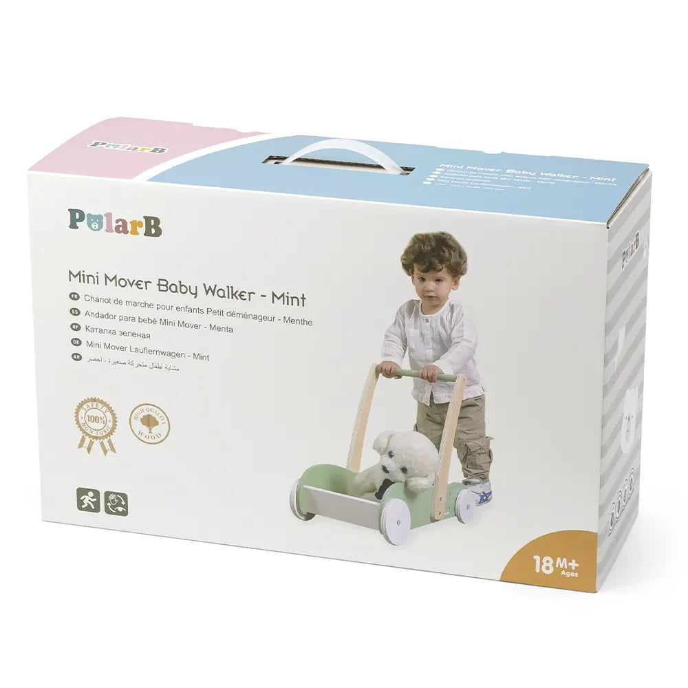 Viga Toys PolarB Mini Mover Andador Menta 18M+