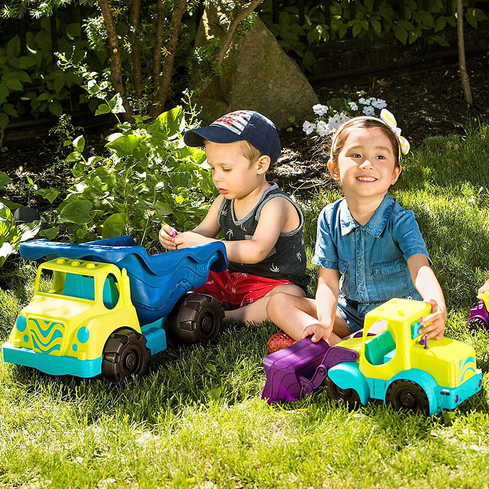 B. Toys Camion Géant avec Jouets de Plage 18M+