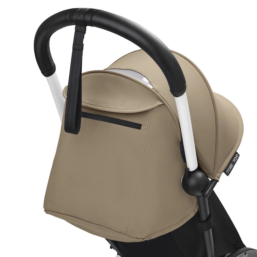 Poussette Stokke® YOYO³ Cadre Noir 6M+ - Toffee