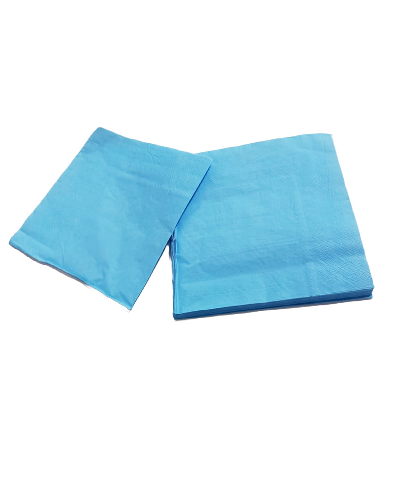 Pack Des Serviettes - Bleu Ciel