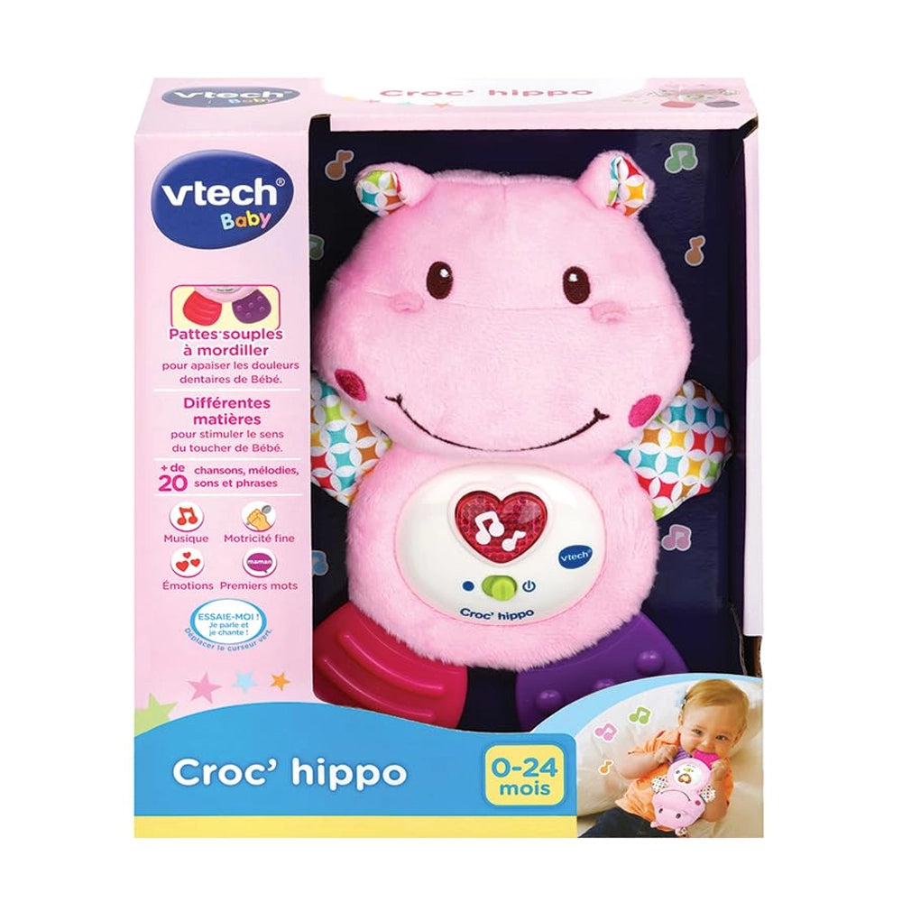 Vtech Croc'hippo Rosa 0-24M