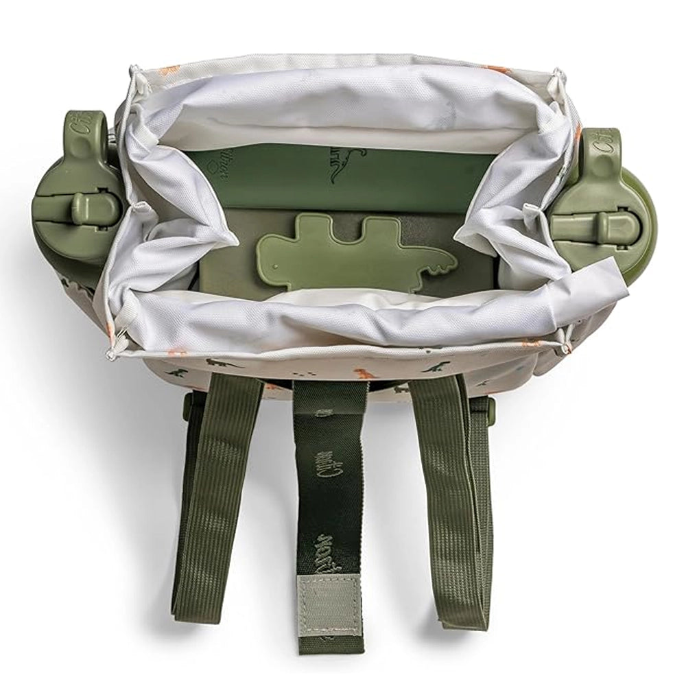 Sac à Lunch Isotherme Enroulable - Dino