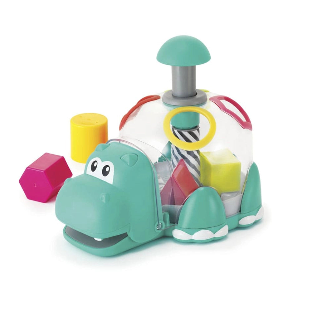 Clasificador de peonza Infantino con hipopótamo 12M+