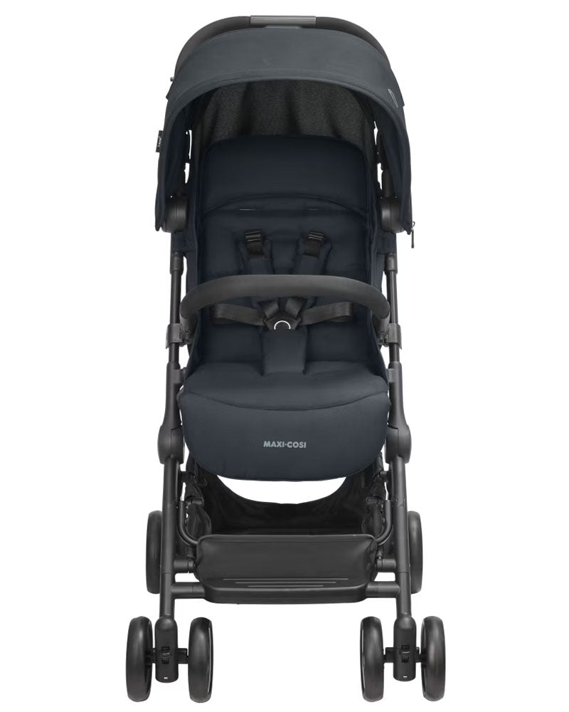 Maxi-cosi Pack Poussette Lara 2 Duo Essential Graphite + Siège Auto + Adaptateurs