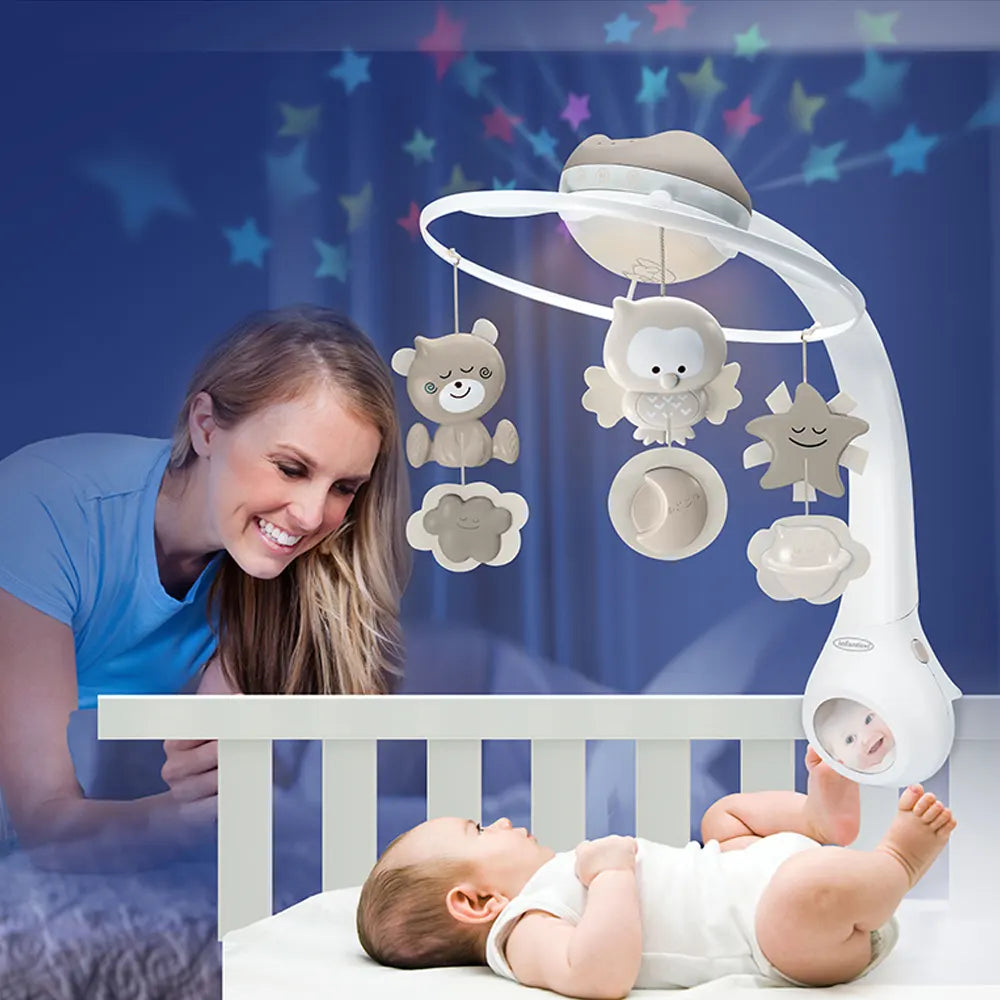 Infantino Mobile Douce Nuit 3en1 - Ecru