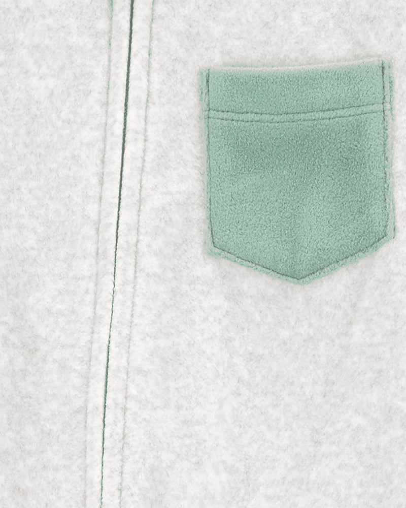 Grenouillère en Polaire Color Block Bébé Carter's