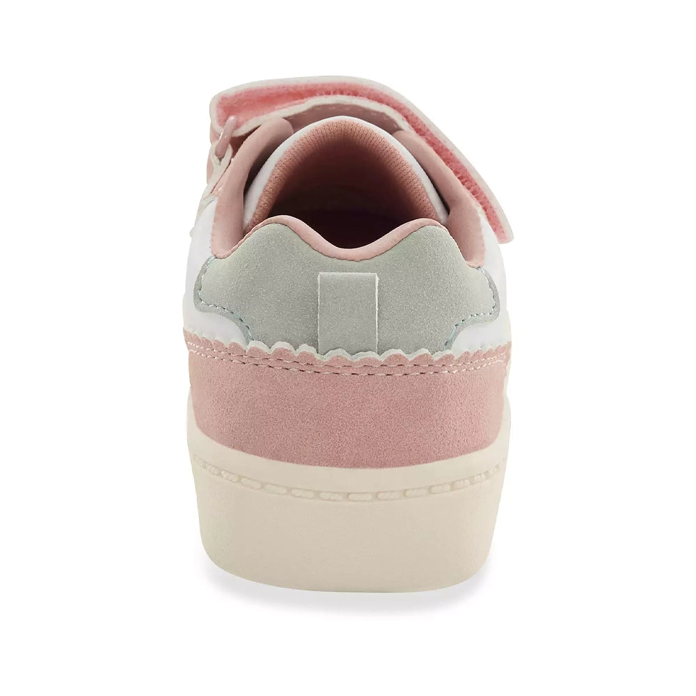 أحذية رياضية كاجوال بنمط متعرج كارترز - أبيض و وردي