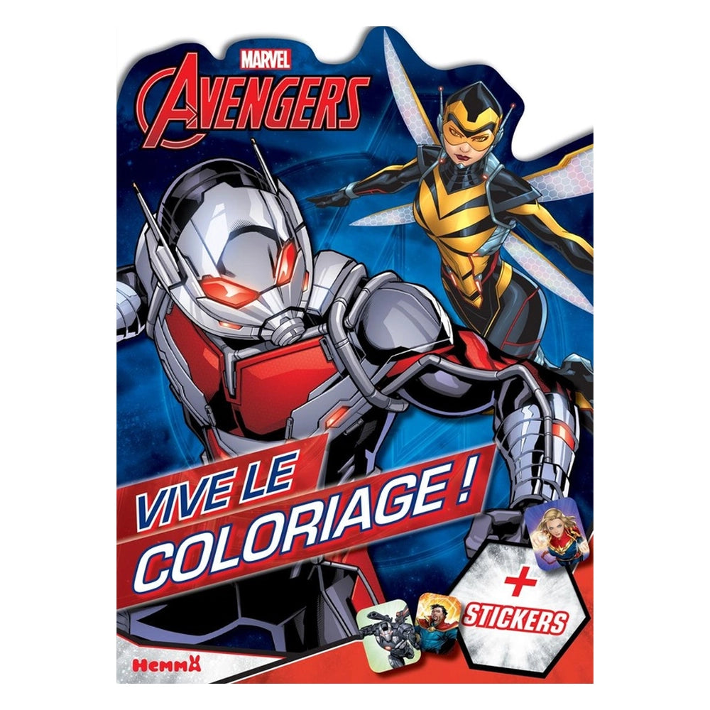 Marvel Avengers Ant-Man y la Avispa - Libro para colorear