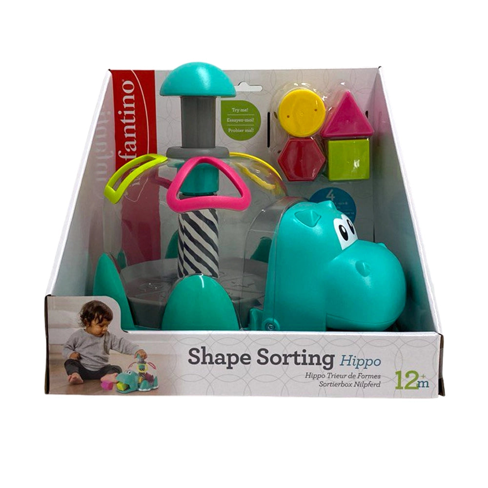 Infantino Trieur Toupie avec Hippo 12M+