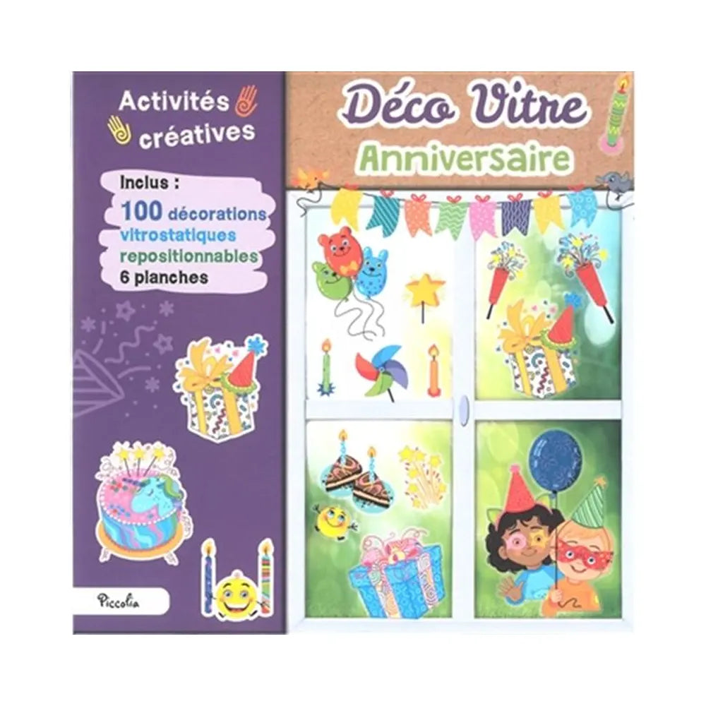 Déco Vitres Anniversaire – Activités Créatives