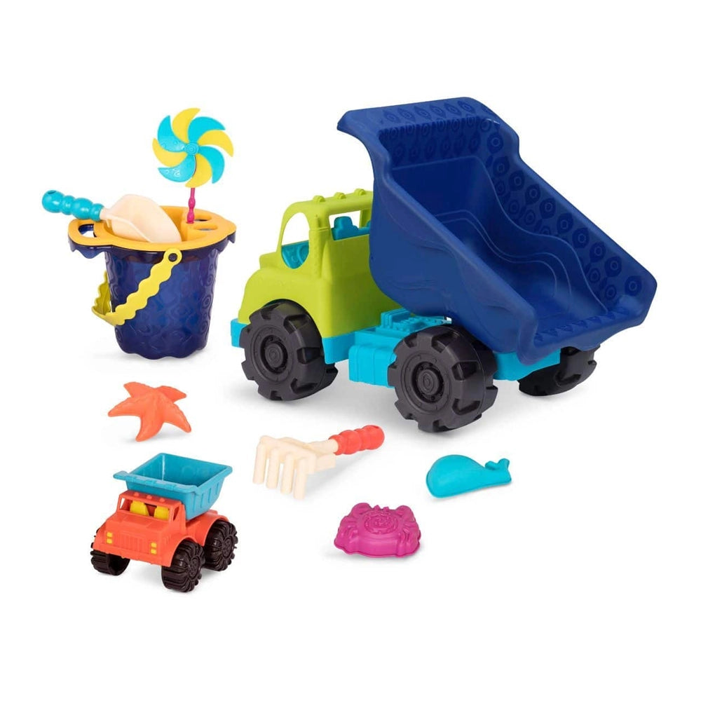 B. Toys Camion Géant avec Jouets de Plage 18M+